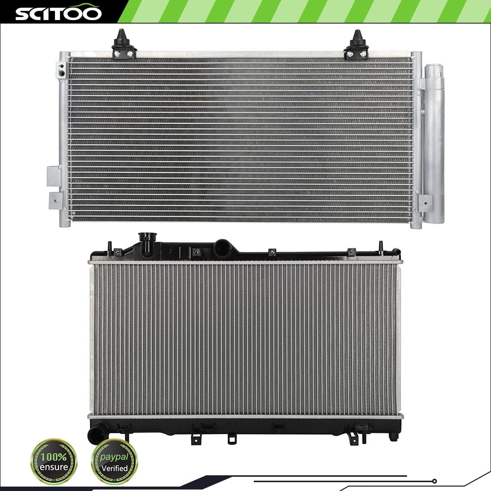 Radiator and A/C Condenser Kit for Subaru Impreza (2008–2014)