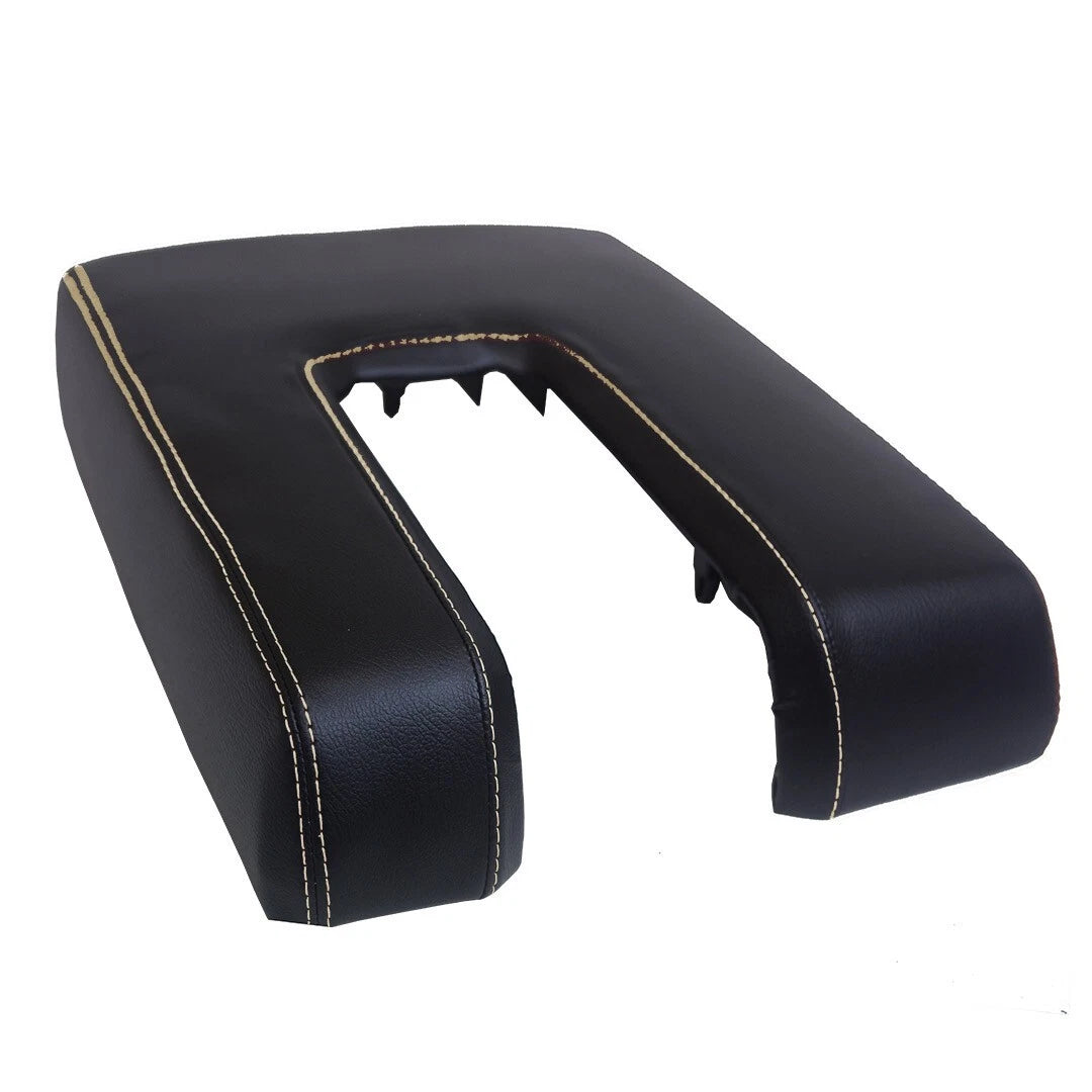 Console Armrest Lid Cover for Toyota Tundra (2014–2019) Beige Stitch