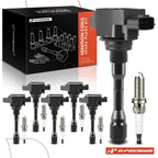 Set of 6 Ignition Coils & Spark Plugs for Infiniti Q50 (2014–2020)