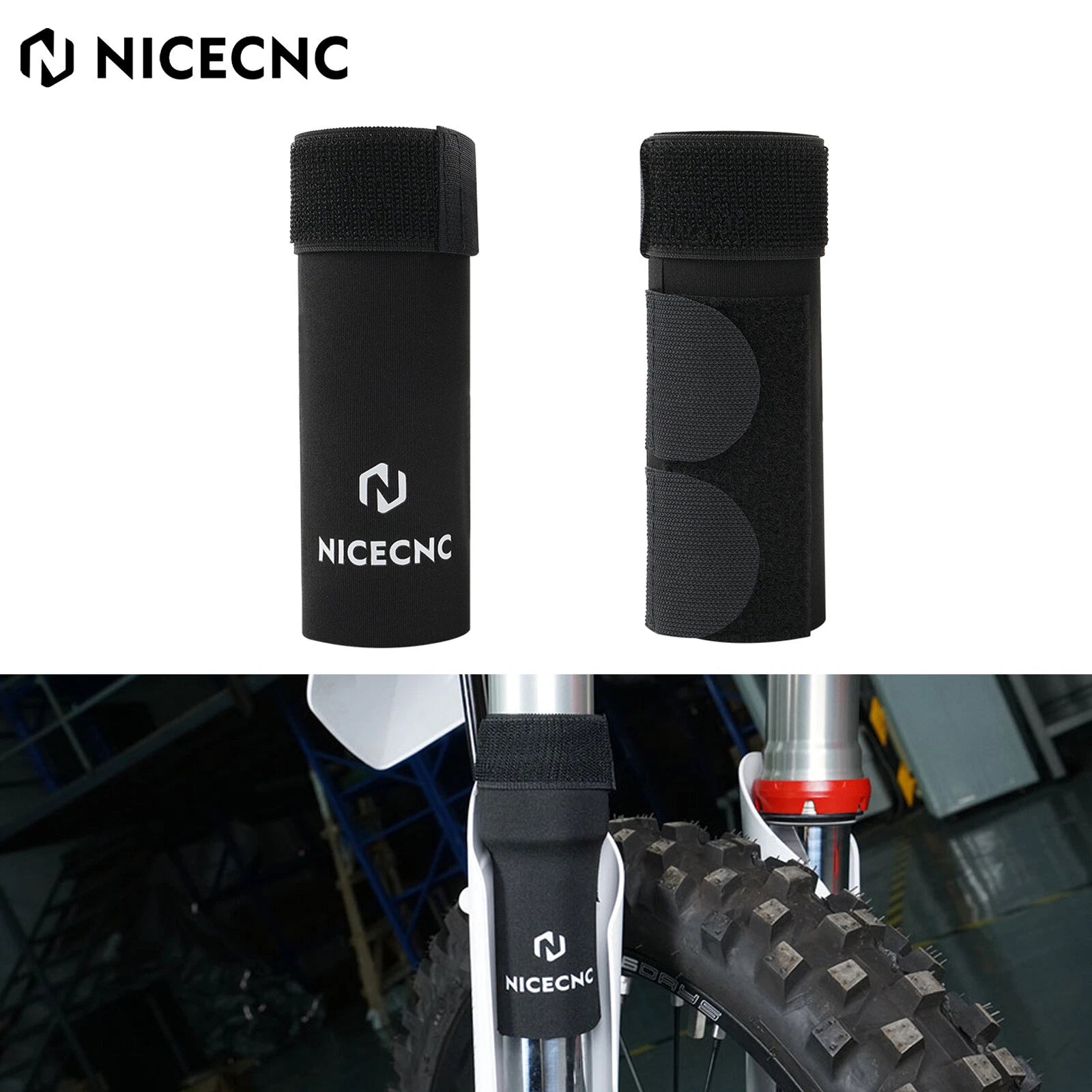 Front Fork Sock Lower Fork Tube Sleeve Cover for Honda CRF250R CRF450R CRF450X (2004–2023)