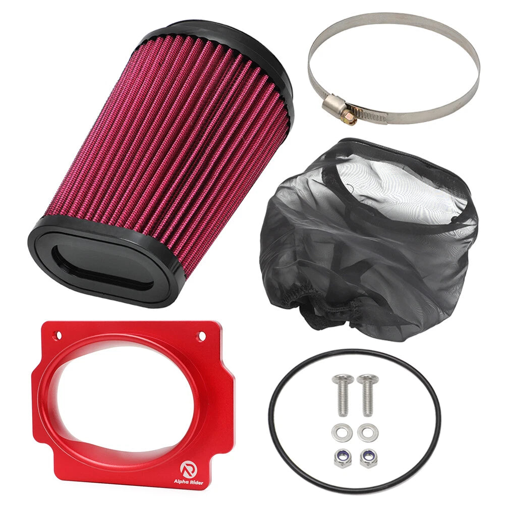 Air Filter Pod Outerwear & Airbox Adapter Kit for Yamaha Banshee 350 (1987–2006)