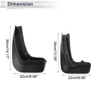 1 x Mud Flaps Splash Guards for BMW 2 Series (2015-2019)