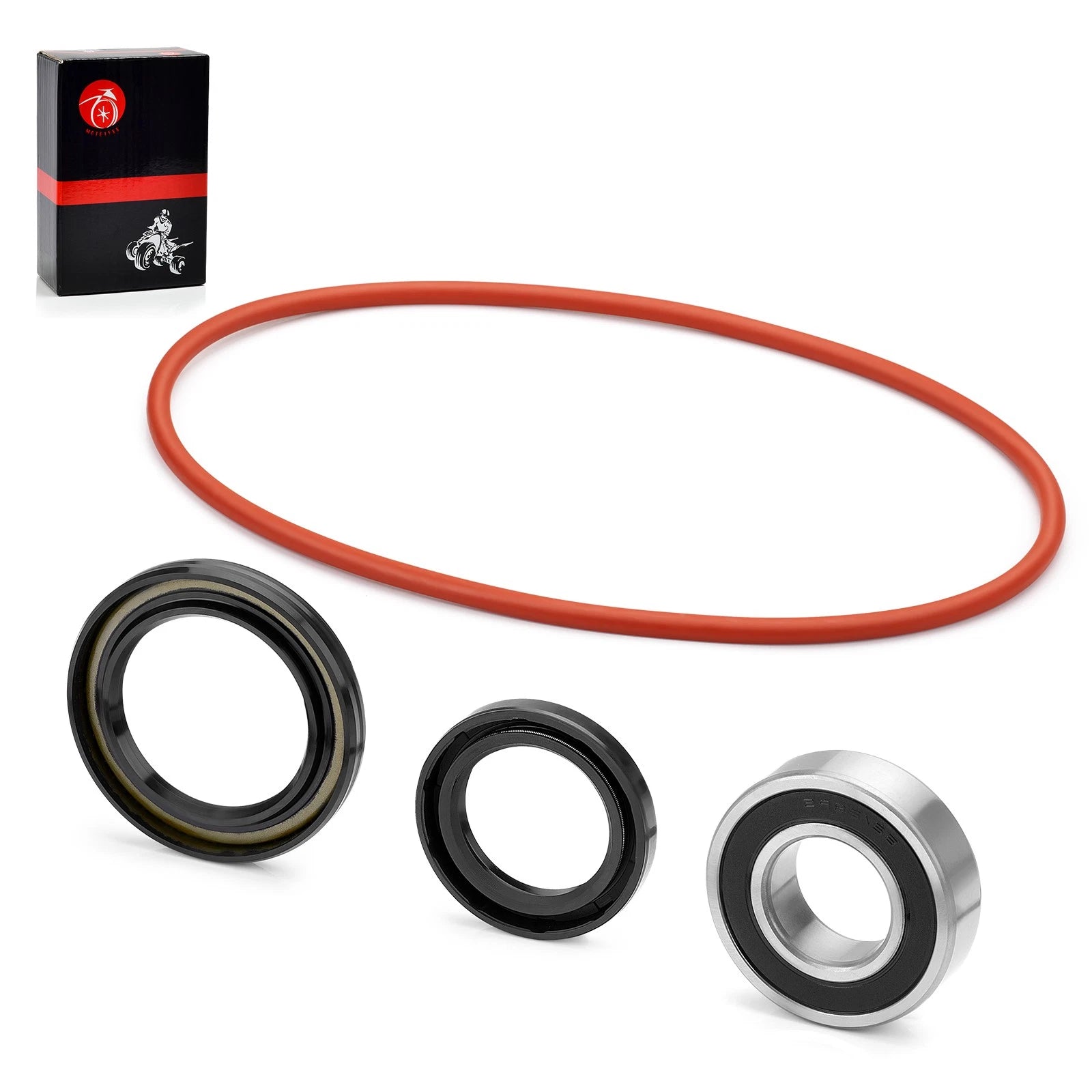 Rear Brake Drum Bearing and Seal Kit for Yamaha Grizzly 350 YFM350 (2007–2014)