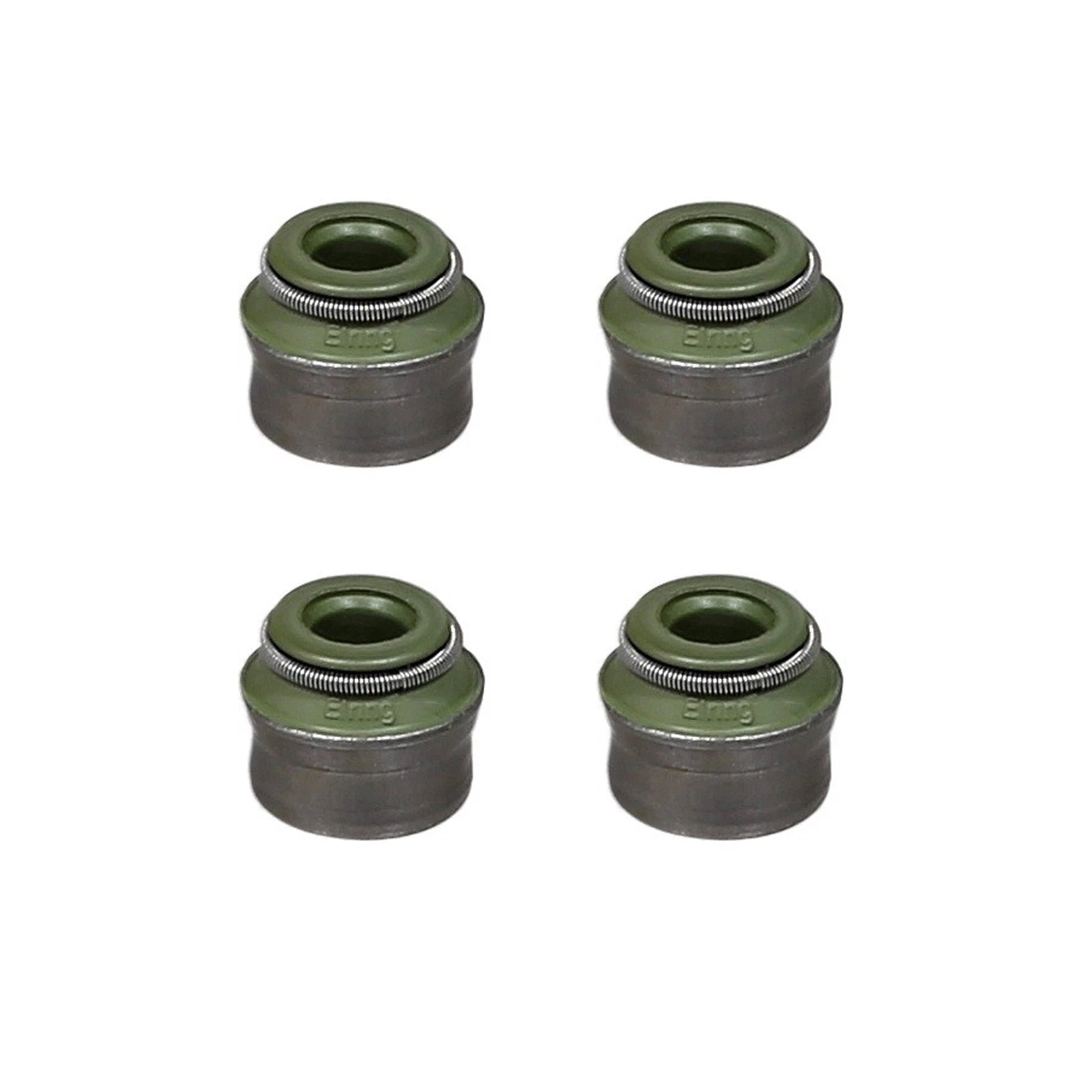 Set of 4 Valve Stem Seals 6mm for Mercedes W245 A160 A190 B200