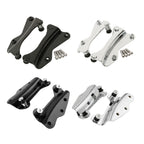 Set of 4 Docking Hardware Kit for Harley Touring Glide (2009–2025) Chrome/Black