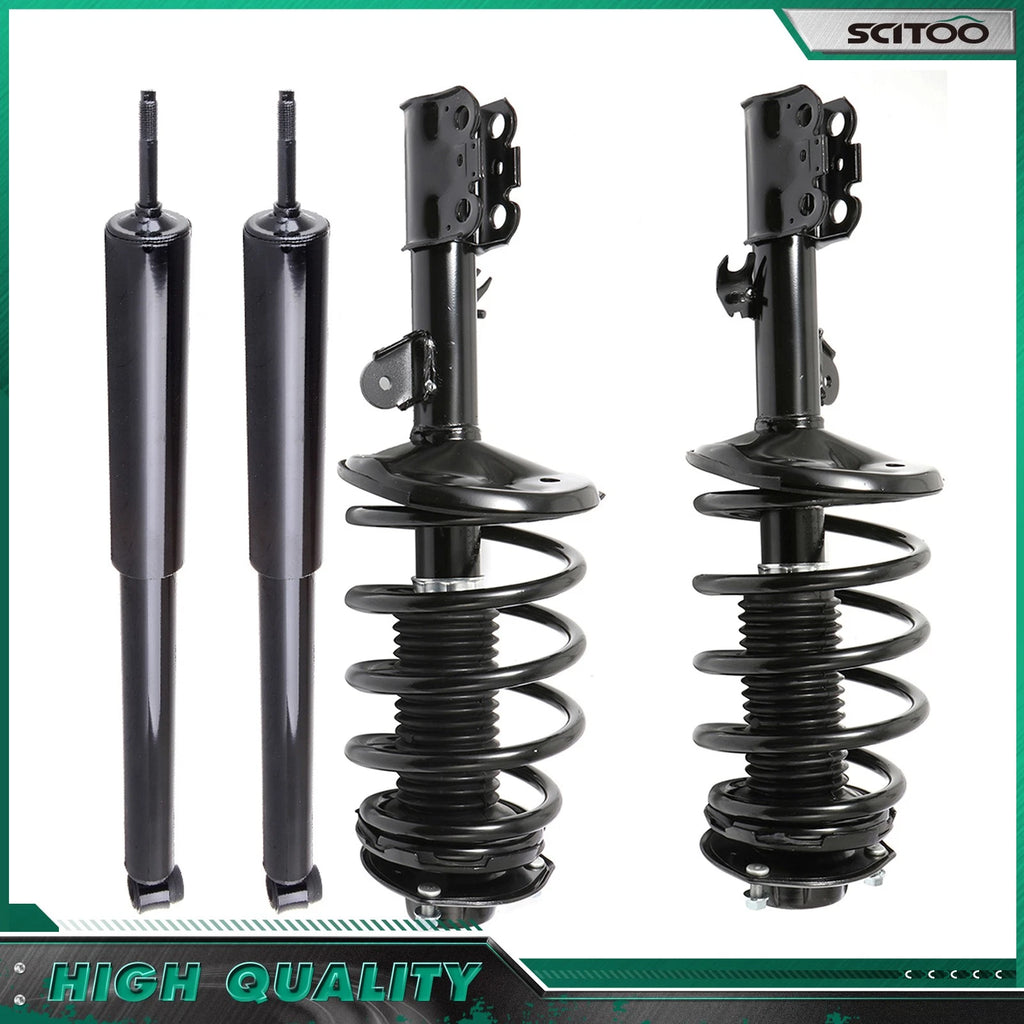 Set of 4 Front Struts & Rear Shocks for Toyota Sienna (1999–2003)