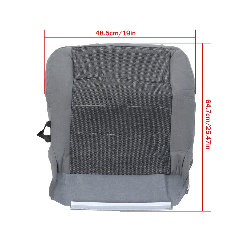Set of 2 Seat Covers for Ram 1500 2500 3500 4500 5500 (2013â2018)