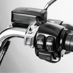 Chrome Clutch Bracket Switch ON/OFF for Harley Touring Sportster Dyna