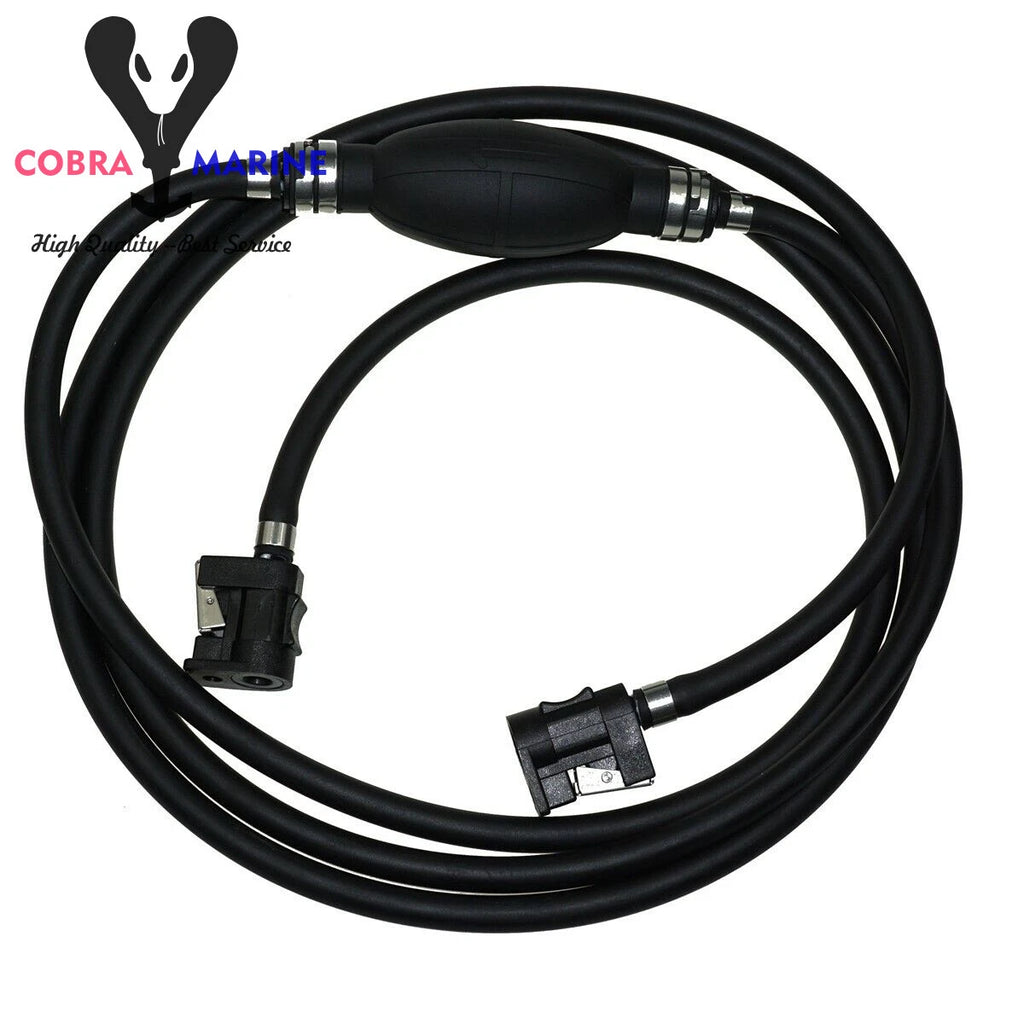 Fuel Line Hose Bulb Connector Kit for Yamaha Outboard 24 40 90 200 HP