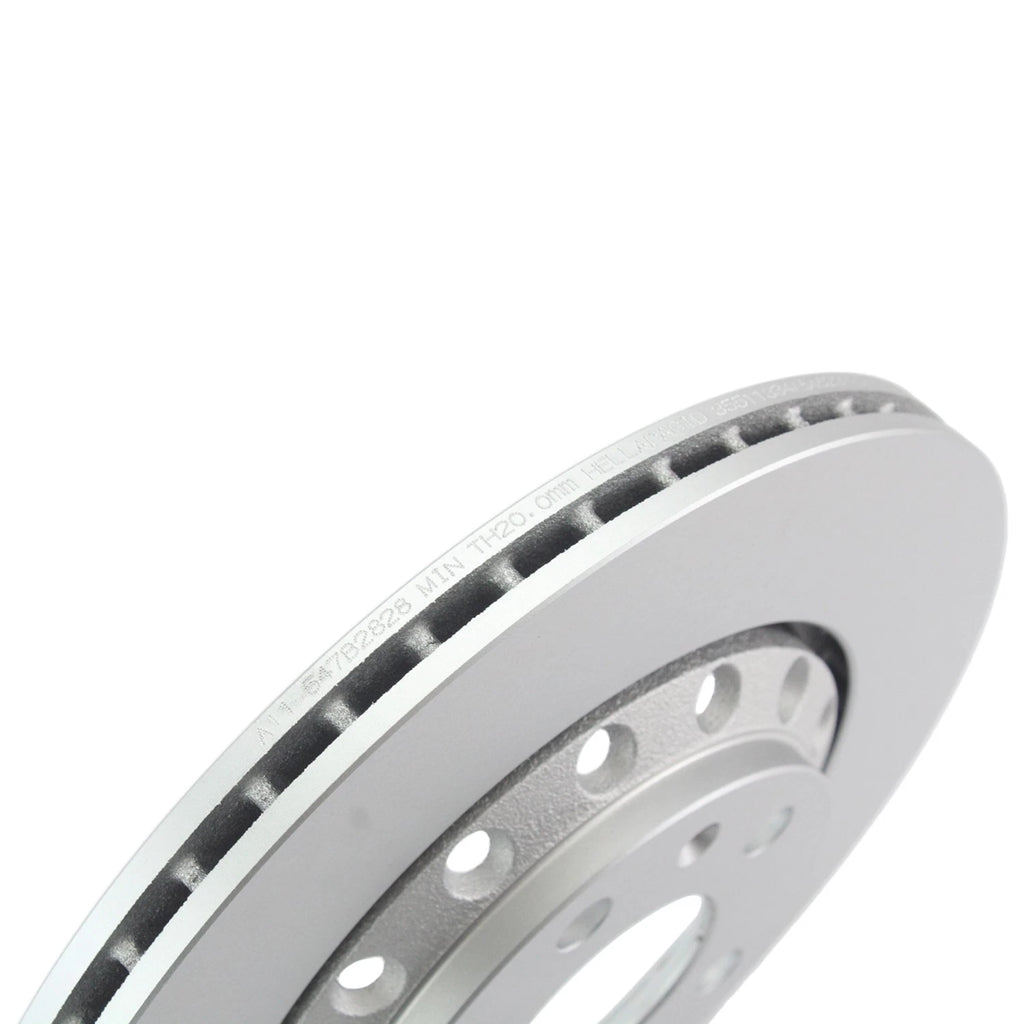 Hella Pagid 310mm Rear Disc Brake Rotor for Audi A8 Quattro, VW Phaeton (2004–2009)