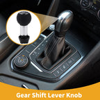 6 Speed Manual Gear Shift Knob for Audi A3 (2008–2020) Plastic Faux Leather Black