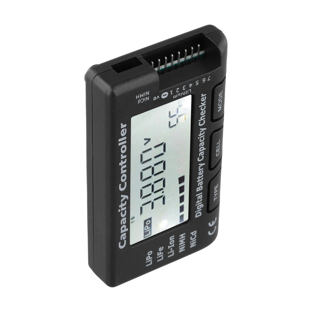 Battery Tester for 4WD RC Cars (Voltage & Capacity Measurement Tool)
