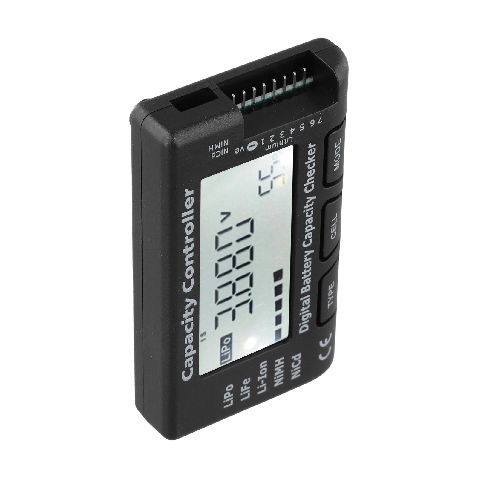 Battery Tester for 4WD RC Cars (Voltage & Capacity Measurement Tool)