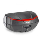V49n Air Monokey Top Case 49L for Motorcycle (Black/Silver)