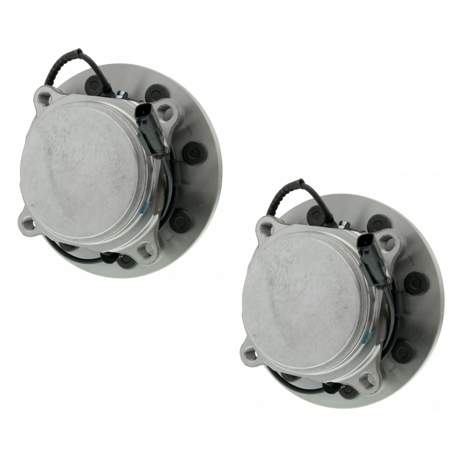 Set of 2 Front Moog Wheel Bearing & Hub Assemblies for Dodge Ram 2500 3500 (2003–2018)
