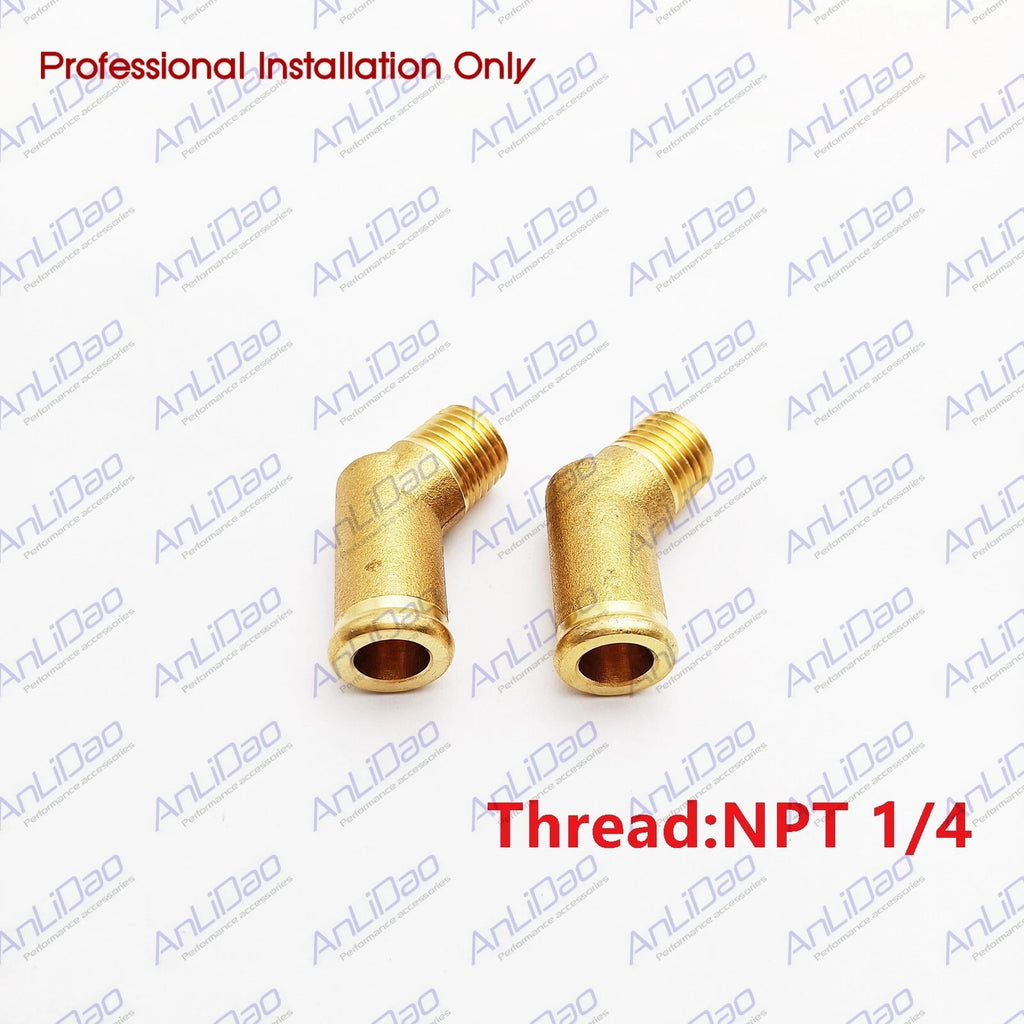 2Pcs Sea Water Pump Elbow Hose Tail Connector for Yanmar 2GM20 (New) 128270-49300