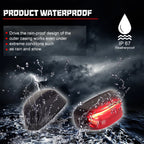 Set of 5 LED Red Rear Cab Roof Running Lights for Dodge RAM Promaster