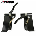 Weld-On Quick Attach Bucket Conversion Adapter Latch Plates for Skid Steer (Universal)