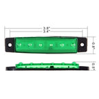 5X Sealed Clearance Light Side Marker for Truck Trailer Van (6 LED)