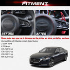 Red Aluminum Paddle Shifter Extension for Mazda (2014-2020)