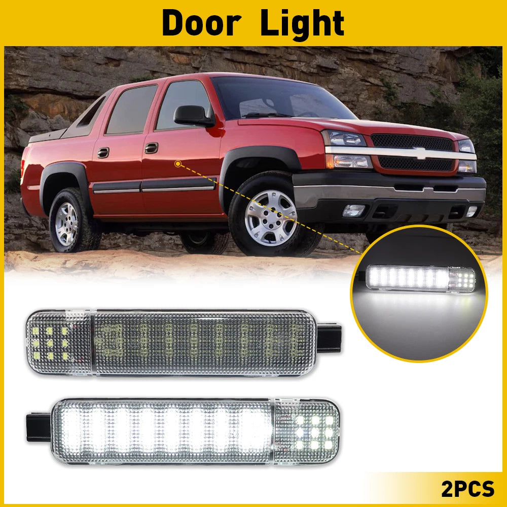 LED Door Panel Courtesy Light for Chevy C/K Silverado Tahoe GMC Sierra (1995–2007)
