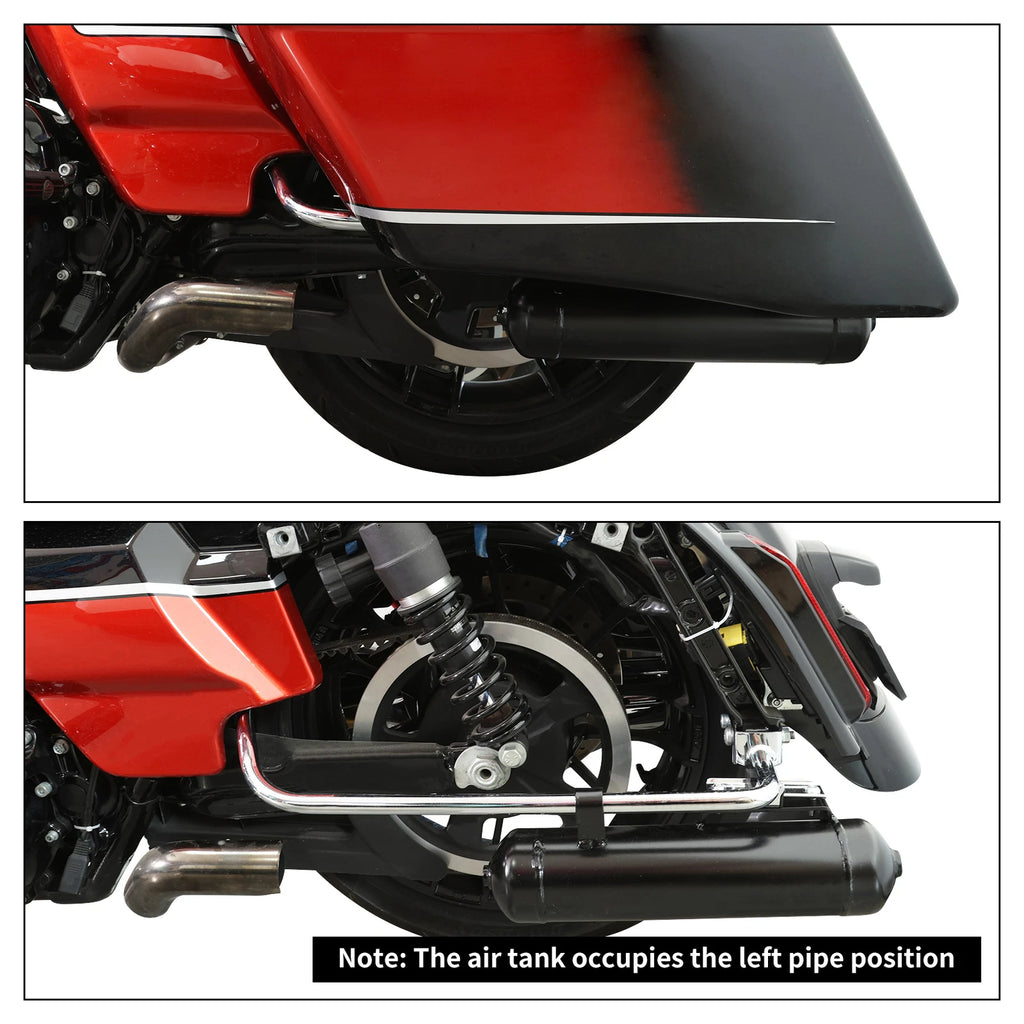 Rear Air Ride Suspension Air Tank for Harley Touring (1994–2023)