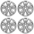 4 CHROME 18" Wheel Skins Full Covers Hub Caps for 2016-2018 Chevrolet Impala LT