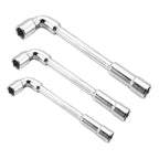 3-Piece L Shaped Socket Wrench Set for Automotive Use