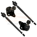 Front Lower Ball Joints & Inner Tie Rod End Kit for Toyota Prius (2004–2009)