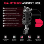 Front Struts and Rear Shocks for Hyundai Sonata 2012-2014 & Kia Optima 2012-2015