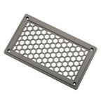 Air Inlet Panel Vent for RV Bus (Gray Hexagonal Pattern)