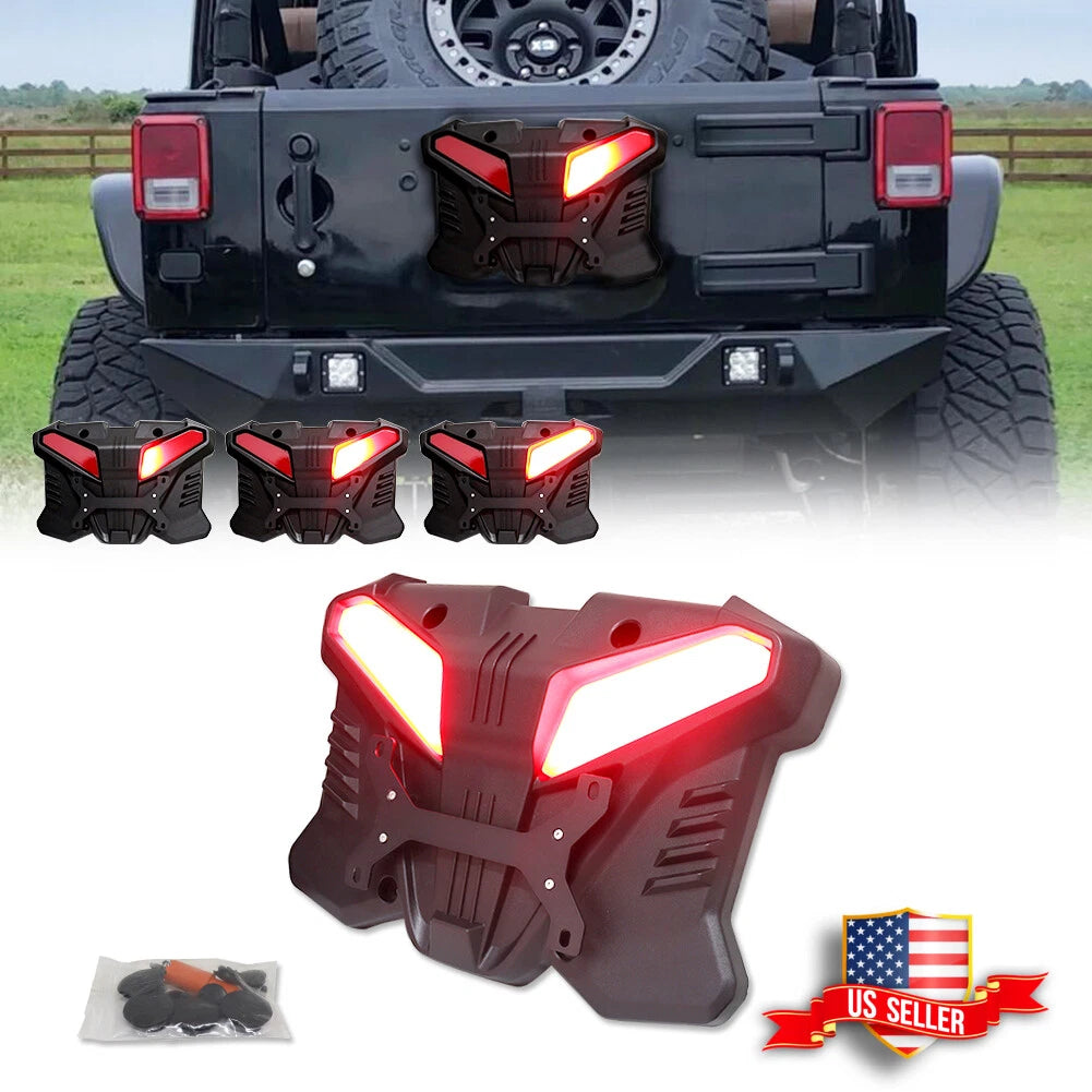 LED Tailgate Vent Plate for Jeep Wrangler 