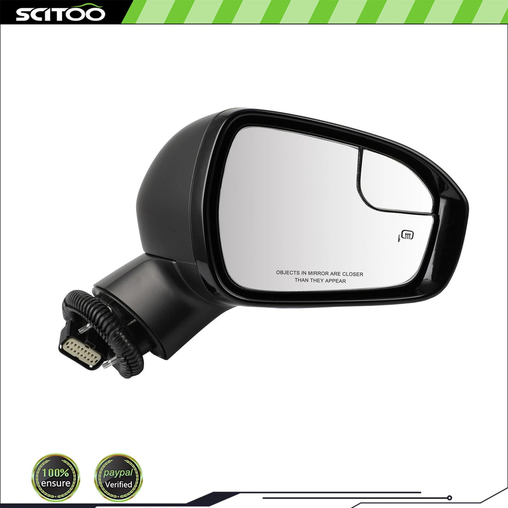 Passenger Side Mirror for Ford Fusion (2018) - Heated, Puddle, Signal, Memory