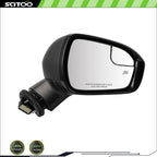 Passenger Side Mirror for Ford Fusion (2018) - Heated, Puddle, Signal, Memory