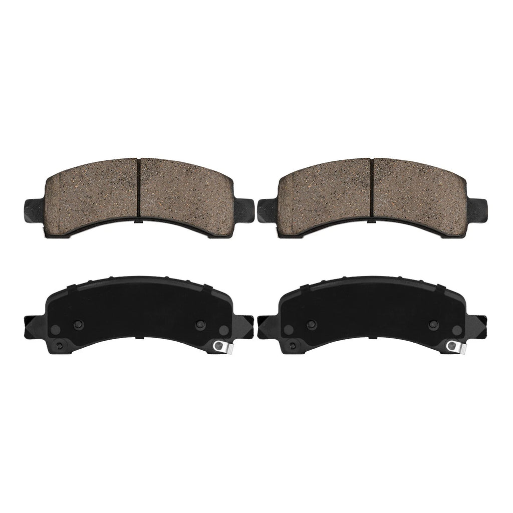 Ceramic Rear Brake Pads Set for Chevy Express 2500 GMC Savana 2500 (2003–2020)