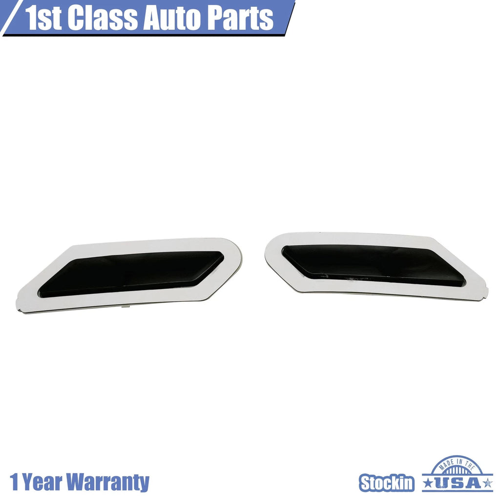 2X Smoke Front Bumper Reflector Side Marker Light Pair for Audi Q5 (2018–2020)