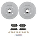 Bosch QuietCast Rear Rotors & Ceramic Brake Pad Kit for Audi A3 Quattro (2006–2013)