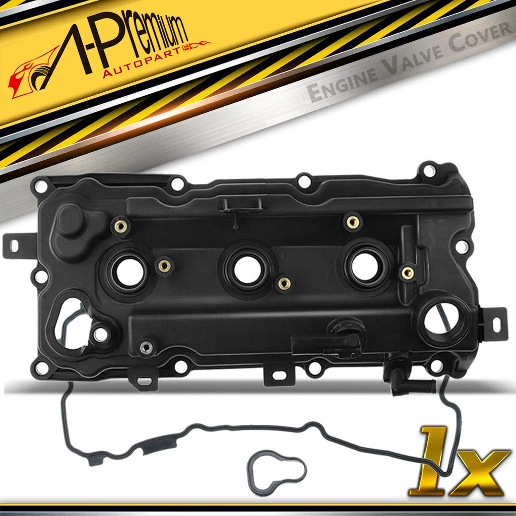 Left Engine Valve Cover with Gasket for Nissan Murano (2009–2014)