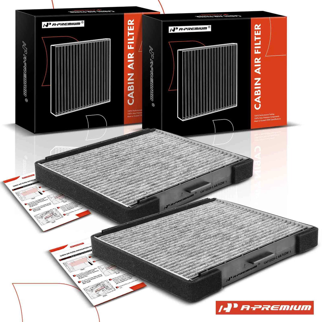 2X Activated Carbon Cabin Air Filter for Hyundai Elantra (2007–2010)