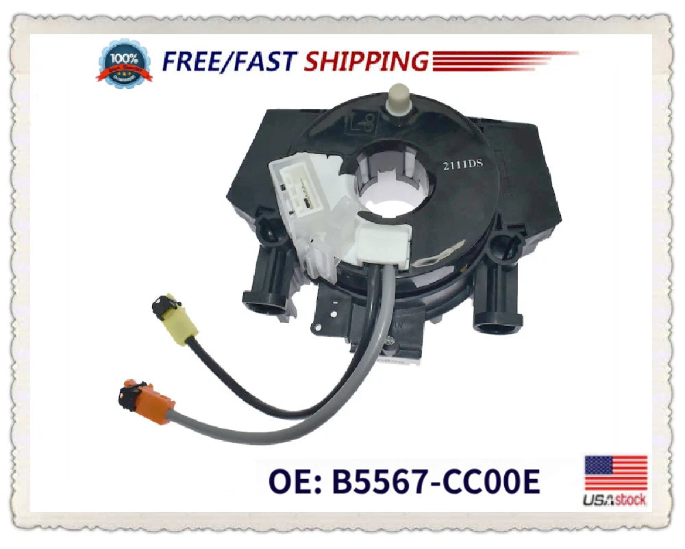 Clock Spring B5567-CC00E for Murano (2004–2017) 3.5L VQ35DE