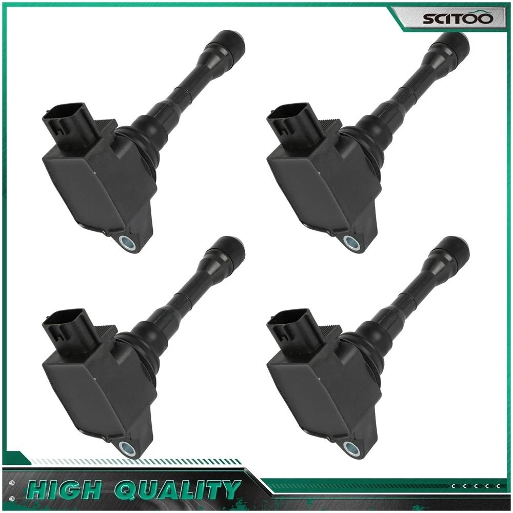 Set of 4 Ignition Coils for Nissan Altima, Infiniti QX50, QX55 2.0L