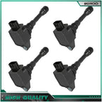 Set of 4 Ignition Coils for Nissan Altima, Infiniti QX50, QX55 2.0L