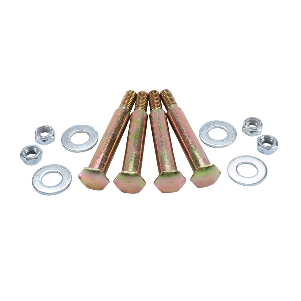 Set of 4 Deck Roller Wheels for Lawn Tractors (5in Diameter)