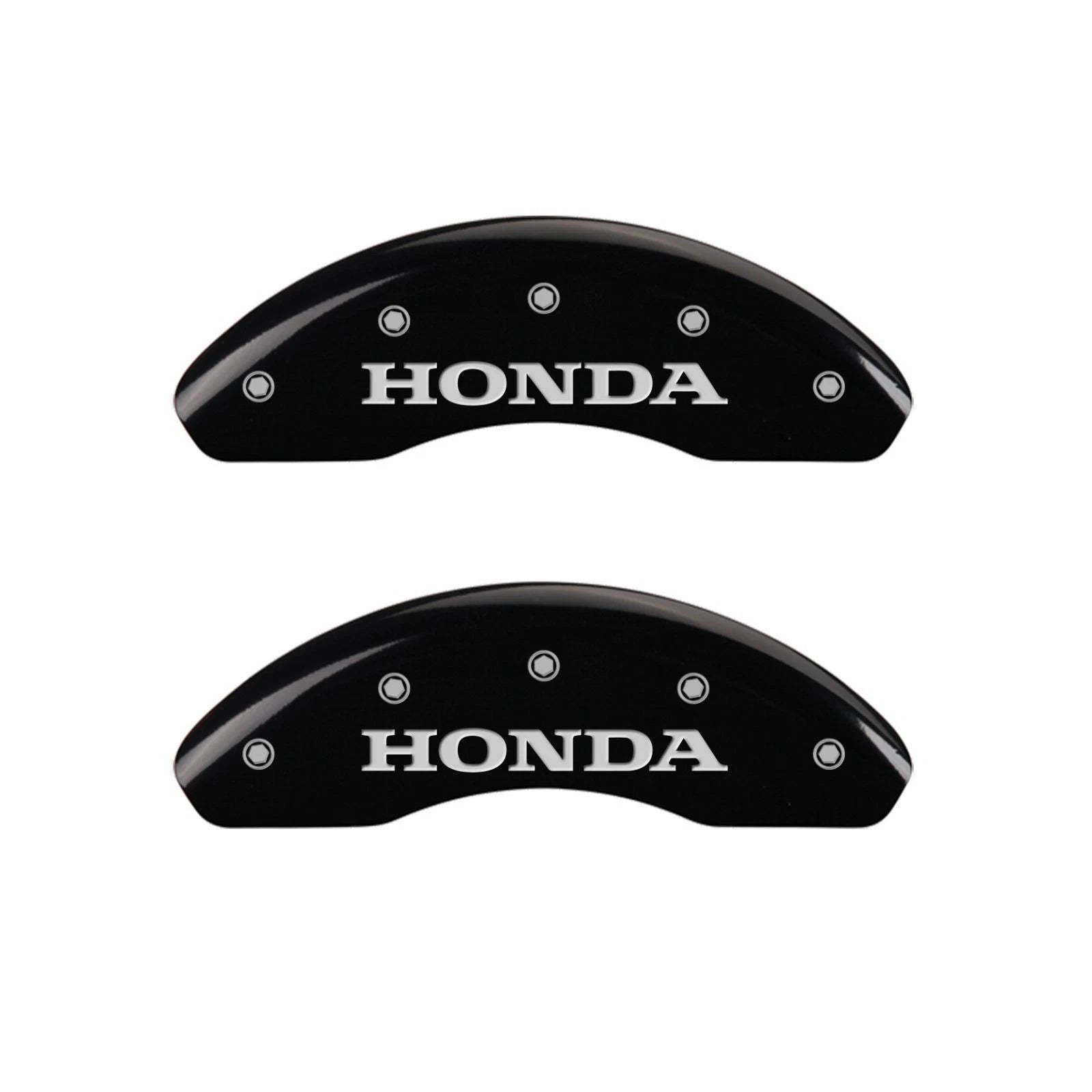 Black Caliper Covers for 2004-2005 Honda Civic Si by MGP