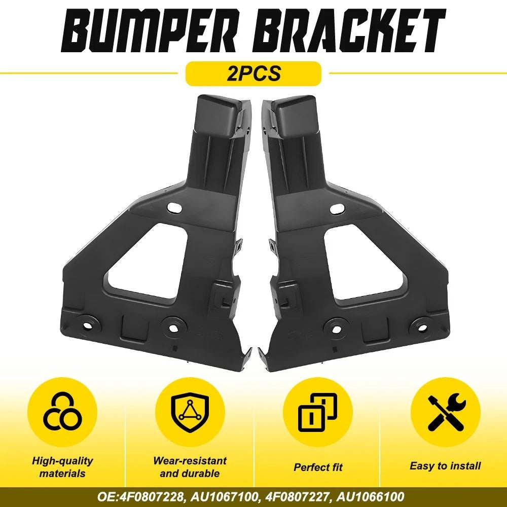 2X Front Bumper Bracket Retainer for Audi A6 Quattro (2005–2011)