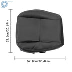 Leather Perforated Passenger Bottom Seat Cover for Subaru Forester (2014-2016)