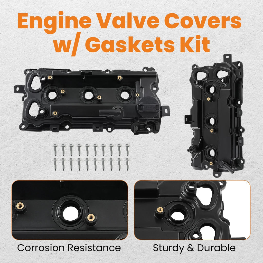Valve Cover with Gasket for Nissan Maxima Murano Infiniti QX60 (2009–2020)