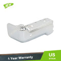 Chrome Rear Bumper Face Bar for Ford F250 F350 (2017–2019) with Sensor Holes