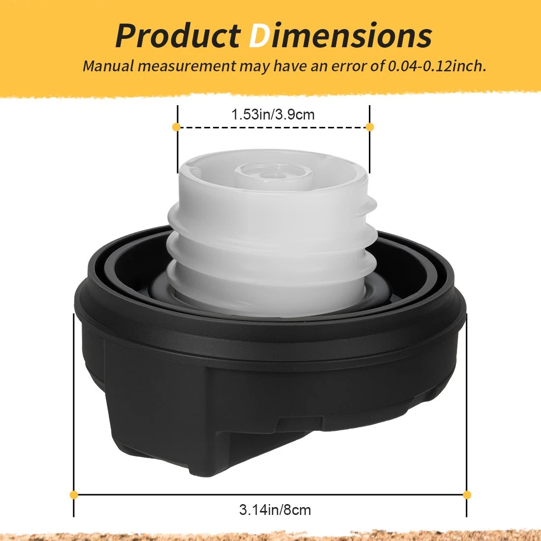 Gas Fuel Cap 709000529 for Can Am Maverick 1000/1000R (2011–2020)