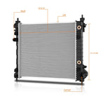 Aluminum Core Radiator DPI-13342 for Chevy Spark 1.2L (2013–2015)